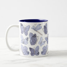 Butterflies & Dragonflies Cute Watercolor