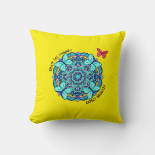 Butterflies Enjoy The Journey Cushion