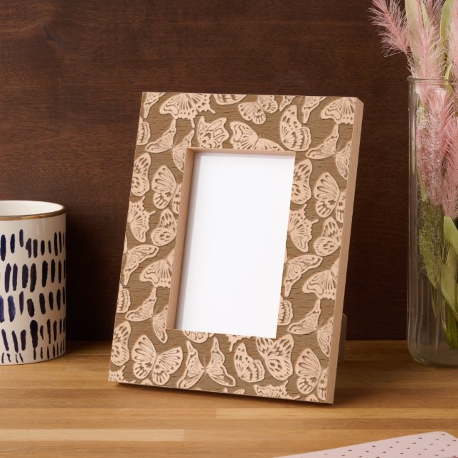 Butterflies Etched Frames (Left)