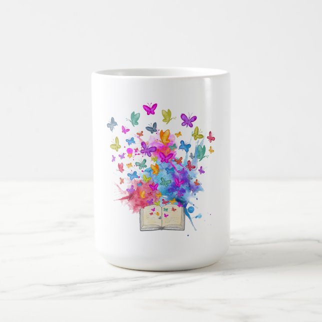 Butterflies explosion coffee mug (Center)