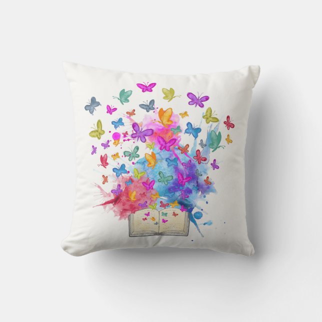 Butterflies explosion cushion (Front)