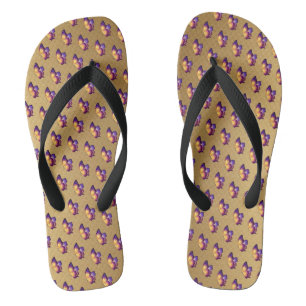 Butterflies Flip Flops