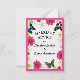 Butterflies & Flowers in Mosaic Marriage Advice