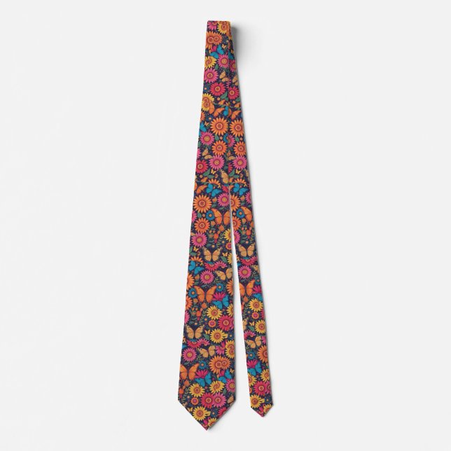 Butterflies Fly Away Tie (Front)
