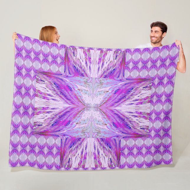 Butterflies For Anastacia 31 Fleece Blanket (In Situ)