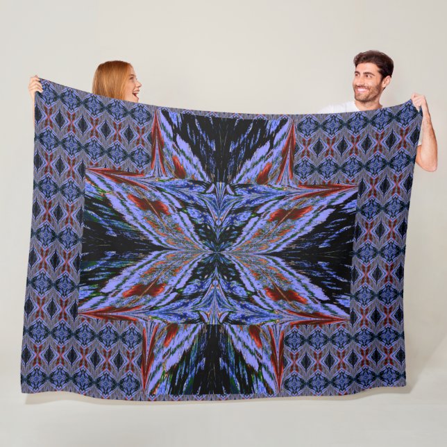 Butterflies For Anastacia 41 Fleece Blanket (In Situ)