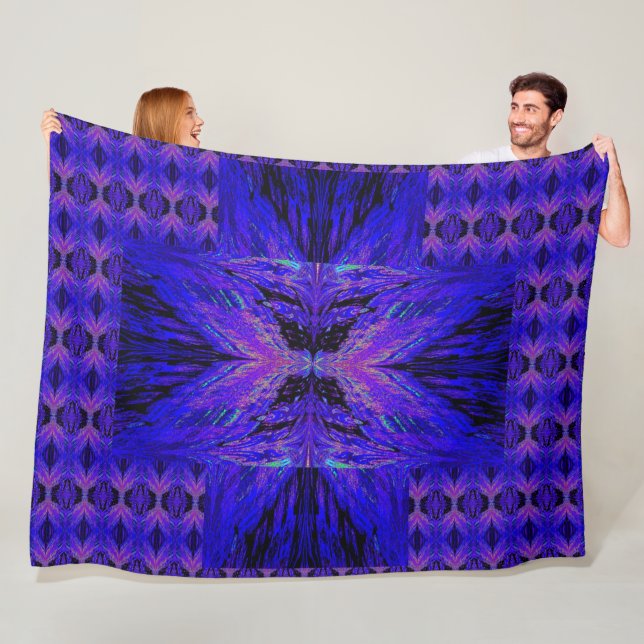 Butterflies For Anastacia 43 Fleece Blanket (In Situ)