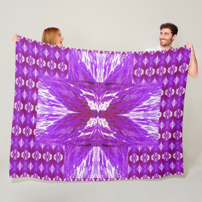 Butterflies For Anastacia 44 Fleece Blanket (In Situ)