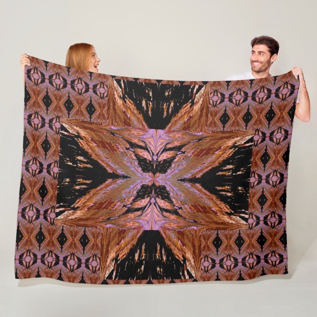 Butterflies For Anastacia 47 Fleece Blanket (In Situ)