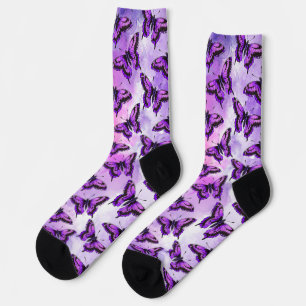 Butterflies for the win socks