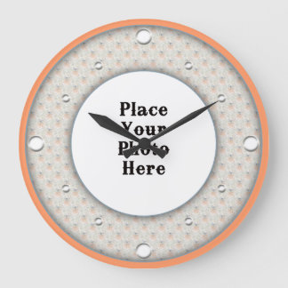 Butterflies Frame Your Photo Wall Clock