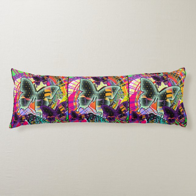 Butterflies Galore Body Cushion (Front)
