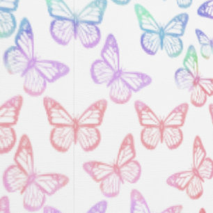    Butterflies Girly Cute White Pastel Purple Pink Wallpaper