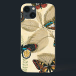 Butterflies Gliding Over Leaves iPhone 13 Case<br><div class="desc">If you don’t know how gorgeous butterflies are this painting will help you understand. Megan Meagher created a beautiful rendition of a group of butterflies gliding over leaves. A wonderful piece of art to put in your home!</div>