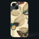 Butterflies Gliding Over Leaves iPhone 13 Case<br><div class="desc">If you don’t know how gorgeous butterflies are this painting will help you understand. Megan Meagher created a beautiful rendition of a group of butterflies gliding over leaves. A wonderful piece of art to put in your home!</div>