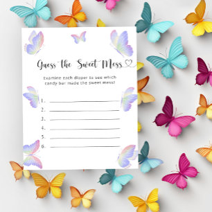 Butterflies - Guess the Sweet Mess game 