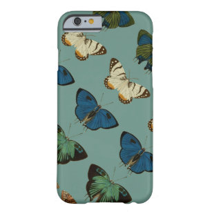 Butterflies in Blue Barely There iPhone 6 Case