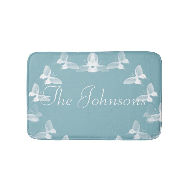 Butterflies in Flight Bath Mat (Front)
