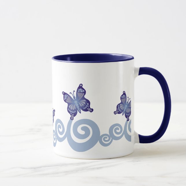 Butterflies in Flight Mug (Right)