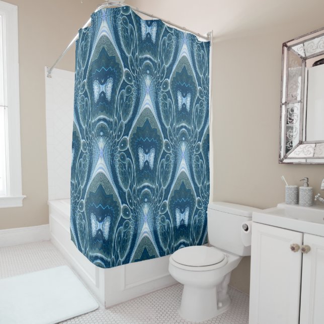 Butterflies in Flight....... Shower Curtain (In Situ)