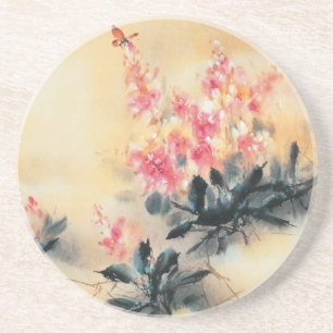 Butterflies in Spring Coaster