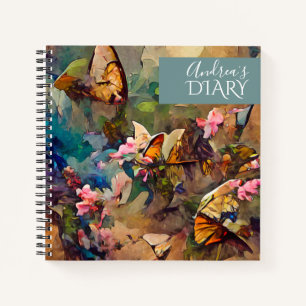 Butterflies in the Garden Notebook