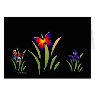 Butterflies in the grass