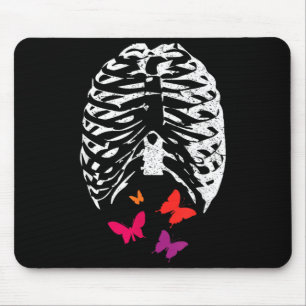 Butterflies In The Stomach Halloween Mouse Mat