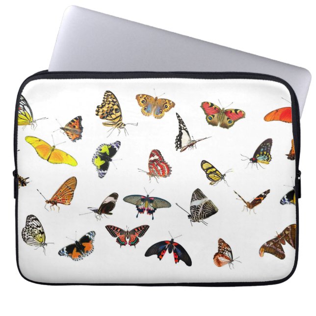 BUTTERFLIES   LAPTOP SLEEVE (Front)