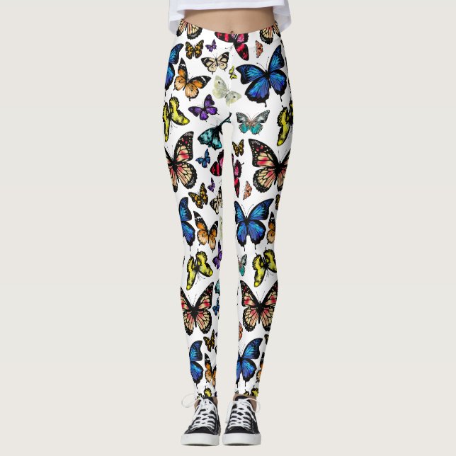 Butterflies Leggings (Front)