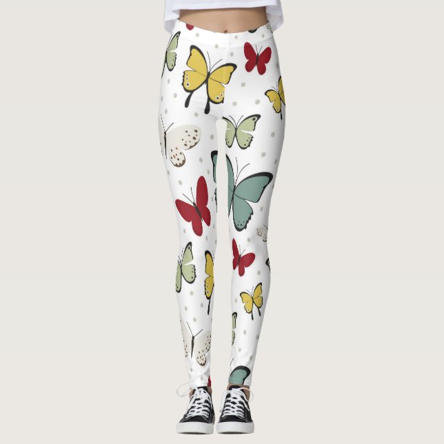 Butterflies Leggings (Front)