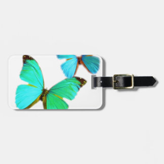 butterflies! luggage tag