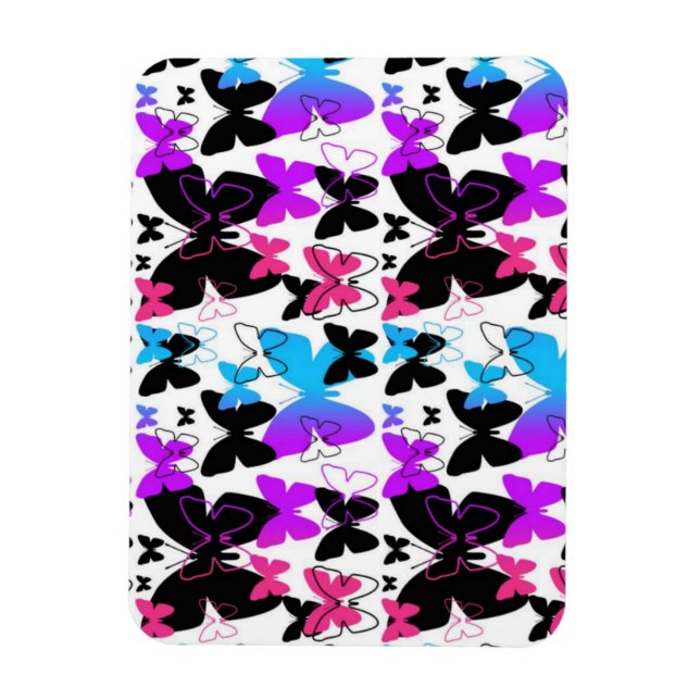 Butterflies Magnet (Vertical)