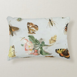 Butterflies, moths and other insects decorative cushion