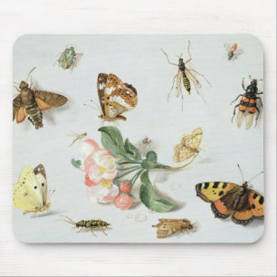 Butterflies, moths and other insects mouse mat