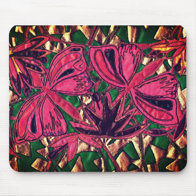 Butterflies Mouse Mat (Front)