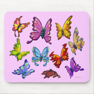 Butterflies Mouse Mat