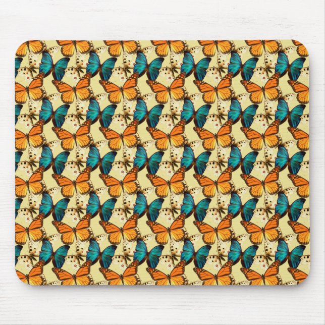 Butterflies Mouse Mat (Front)