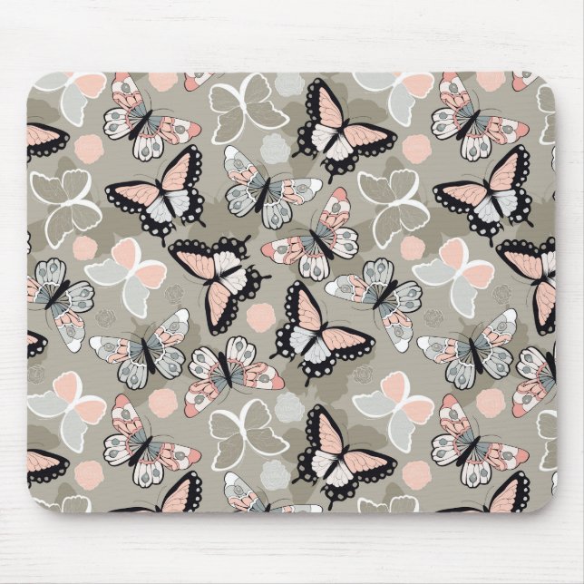 Butterflies Mouse Mat (Front)