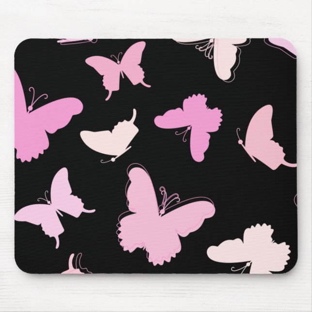 Butterflies Mouse Mat (Front)
