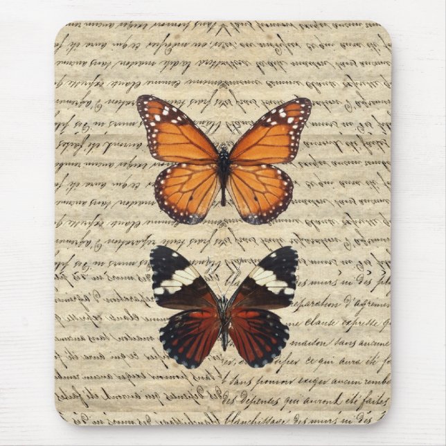 butterflies mouse mat (Front)