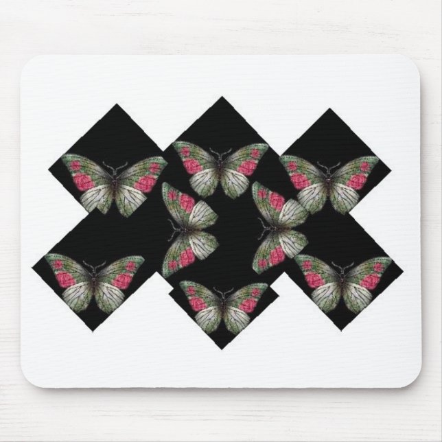 butterflies Mouse Pad (Front)