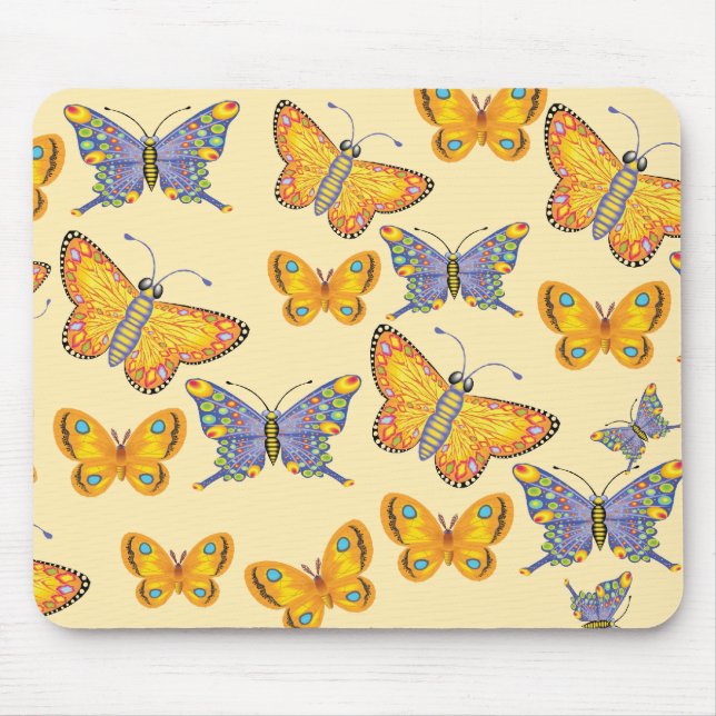 Butterflies Mousepad (Front)