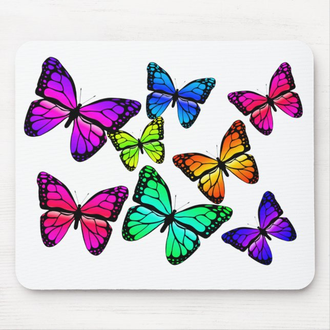 Butterflies Mousepad (Front)