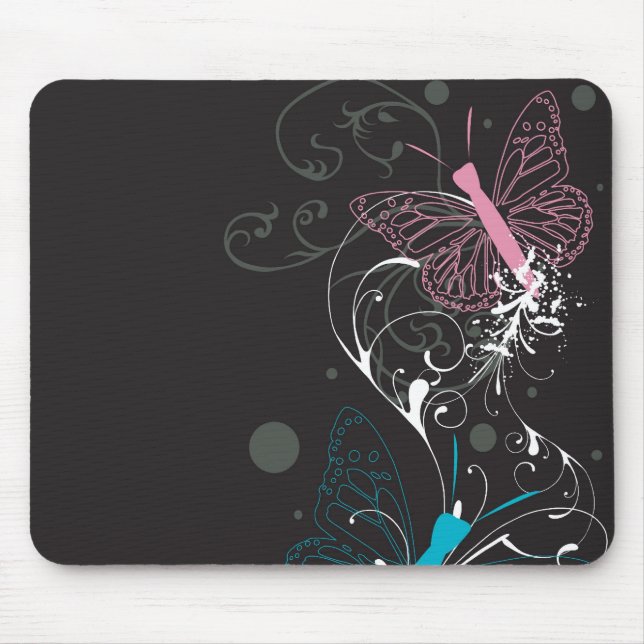 Butterflies Mousepad (Front)