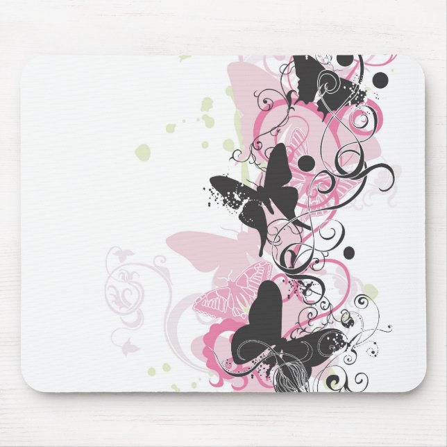 Butterflies Mousepad (Front)