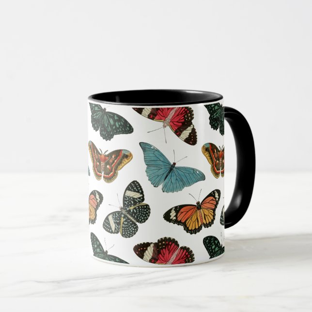 Butterflies Mug (Front Right)