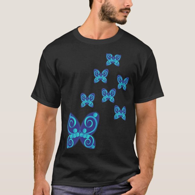 butterflies nature T-Shirt (Front)