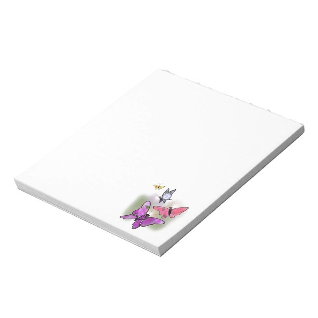 Butterflies Notepad (Rotated)