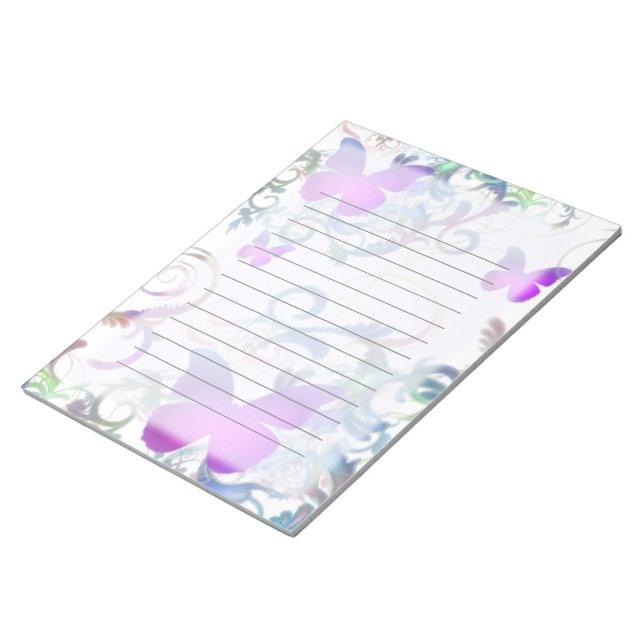 Butterflies Notepad (Angled)